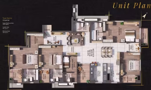 Nawah 9 Emporio Unit Plan 1
