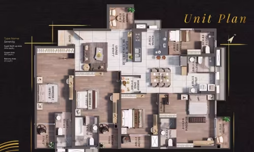Nawah 9 Emporio Unit Plan 2